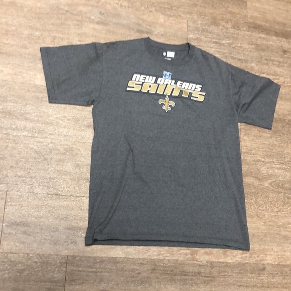 ⬇️⭐️ NFL Team Apparel New Orleans Saints Tee Shirt - UNISEX - Picture 2 of 6